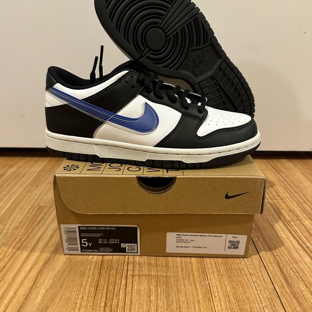 Nike Dunk Low Next Nature TPU Swoosh GS Size 5Y FD0689-001